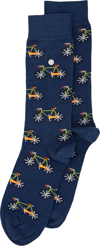 Alfredo Gonzales sokken bicycles blauw - 46-48