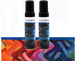 Lakstift Autolak CITROEN Kleurcode KHR - SHOW ROUGE-MET. - 12ml + Lakstift BLANKE LAK - 12ml