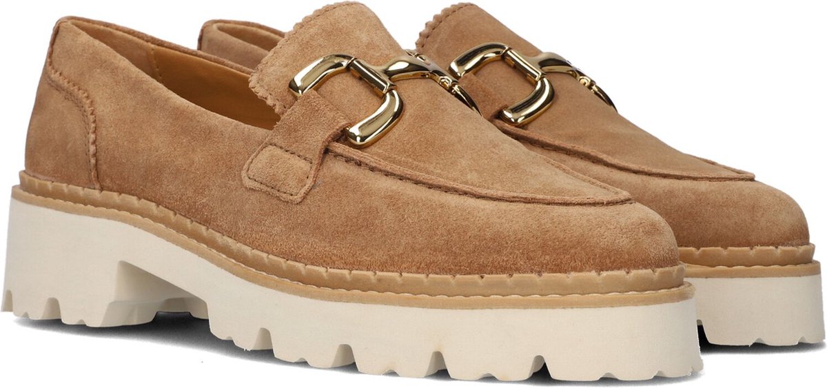 Omoda Bee Bold Loafers - Instappers - Dames - Camel - Maat 41