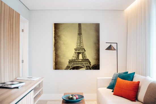 Old town | Old town | Kunst - 80x80 centimeter op Dibond | Foto op Dibond
