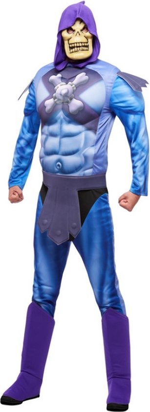 Smiffy's - He-man Kostuum - Kwaadaardige Superschurk Skeletor - Vrouw -  Blauw - Large... | bol.com