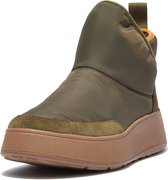 FitFlop F - Baskets pour femmes à Mode en nylon Biofleece Fashion VERT - Taille 38