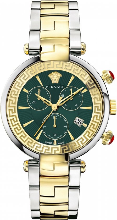Versace VE2M00521 horloge mannen - Roestvrij Staal - zilver