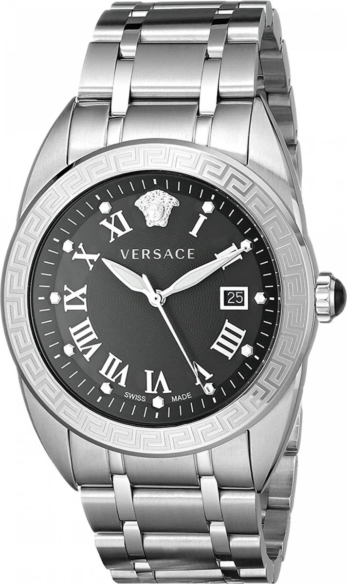 Versace VFE050013 horloge mannen - Roestvrij Staal - zilver