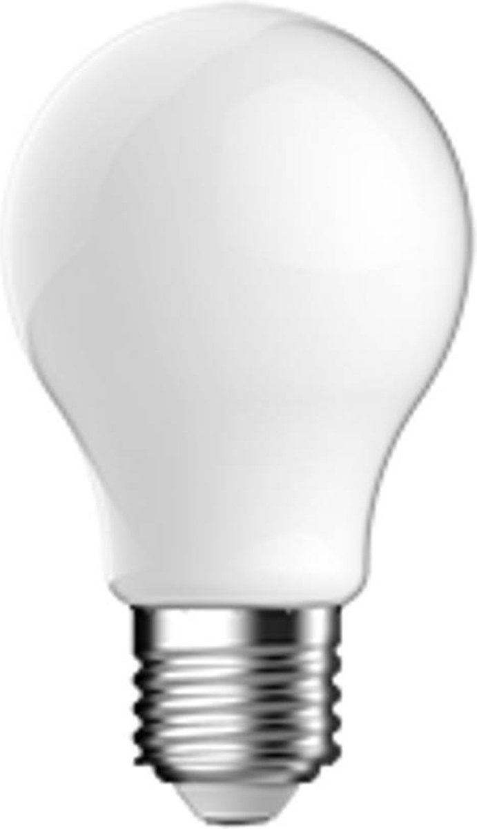 Op en neer gaan lijn zonne Blokker - LED lamp/peertje A60 - 40W - E27 fitting - 201x135x130 mm - Wit  mat glas -... | bol.com