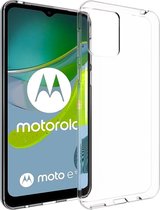 Accezz Hoesje Geschikt voor Motorola Moto E13 Hoesje Siliconen - Accezz Clear Backcover - Transparant