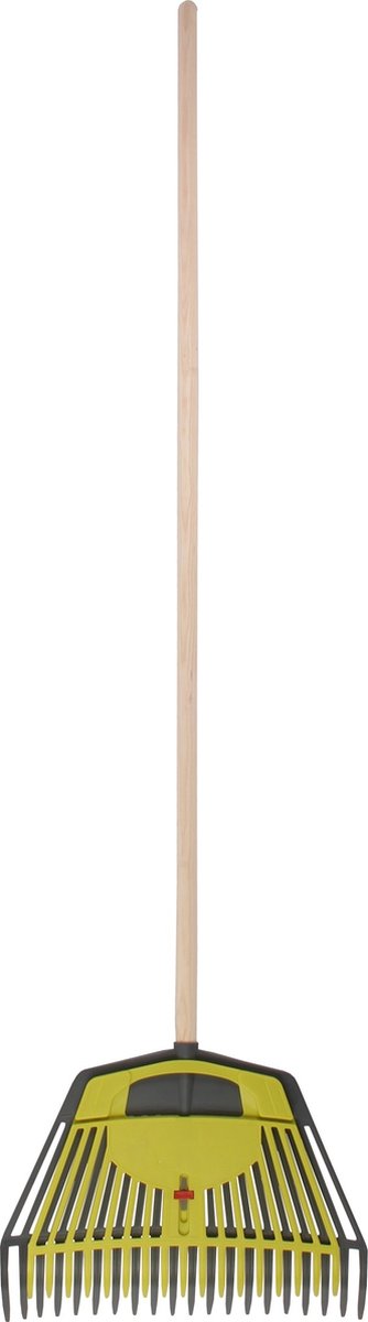 Bladhark - Bladvork - 2-in-1 - Essenhouten steel - 160 cm - Met handbladvork van Kinzo Garden — afbeelding 2