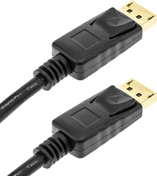 Câble Displayport pour vidéo et image 2K 4K DP-DP noir 1m