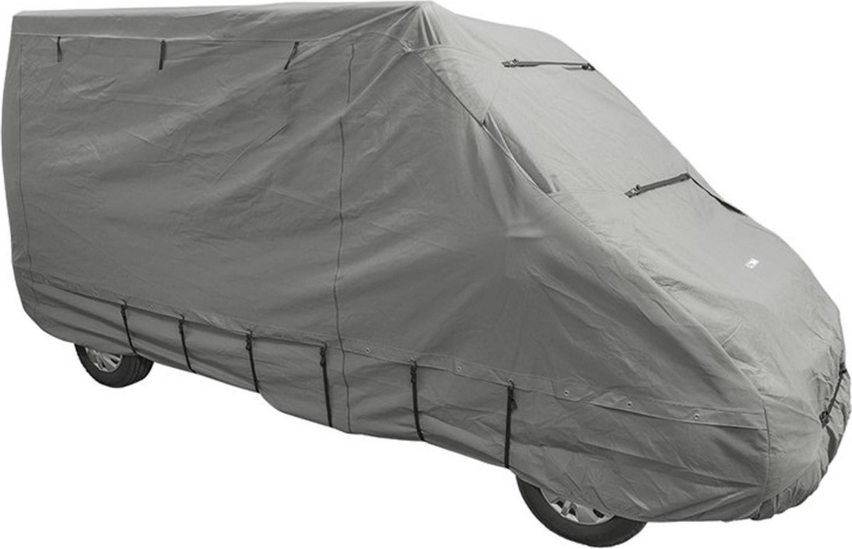 ProPlus Buscamperhoes - 4-laags SFS-stof - Waterdicht en uv-bestendig - 655 x 210 x 227 cm