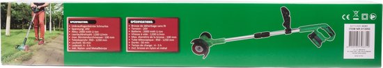 Hofftech Accu Onkruidborstel/ Voegenborstel - 100 mm - 2000mAh - 20V - incl 2 borstels van Hofftech — afbeelding 3