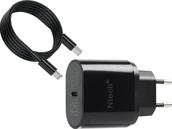 Adaptateur USB-C Samsung M21 / M22 / M32 25W - Chargeur - Chargeur rapide  Type-C avec... | bol
