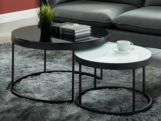 Preisvergleich für HAKU Konsolentisch, BxHxT 70x75x28 cm, in der Farbe Schwarz, aus Metall | Ladendirekt