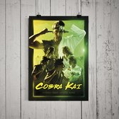 Cobra Kai Poster - Cadeau - Miyagi-Do Karate - Eagle Fang - Karate Kid - Cobra Kai - Fan Art - 42 x 60 cm - A2