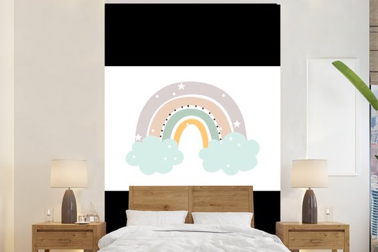 Sanders & Sanders fotobehang regenboog lichtpaars - 400 x 279 cm - 950 – vtwonen