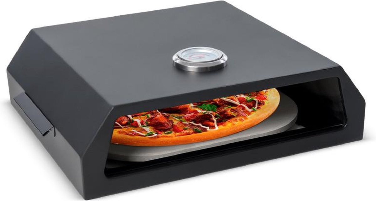 Dremdo BBGrill Pizza Oven – BBQ Pizza – BBQ Accessories – Pizza Steen Oven Buiten – Pizza Oventje – 45 x 35 x 12 CM