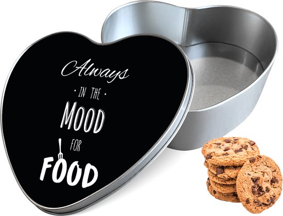 Boîte à biscuits Mood For Food II Heart - Boîte de rangement 14x15x5 cm |  bol.