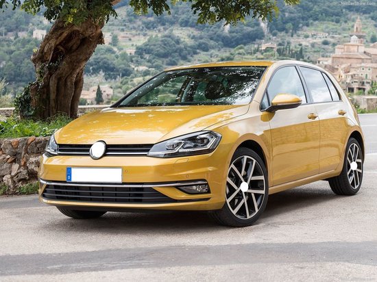 Tapis de voiture Volkswagen Golf 7 - Année de construction : 04/2017 - 03/2020 - 4 pièces - Velours de Luxe