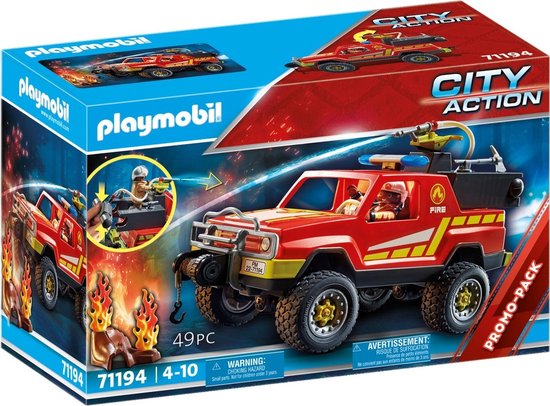 Playmobil City Action - PROMO Brandweerwagen 71194