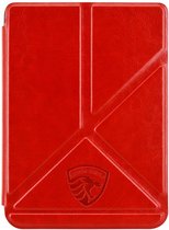Hoesje Geschikt voor Kobo Clara 2E Origami Sleepcover - Book Case Hoes Cover - Rood