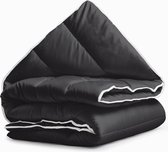 Sleeptime All-in one Omkeerbare Dekbed - Dekbed zonder Overtrek - 140x200 - Zwart