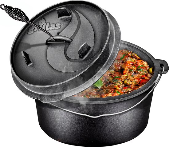 holz4home® Dutch Oven Set ohne Füße I 9L holz4home® Dutch Oven Set ohne Füße I 9L