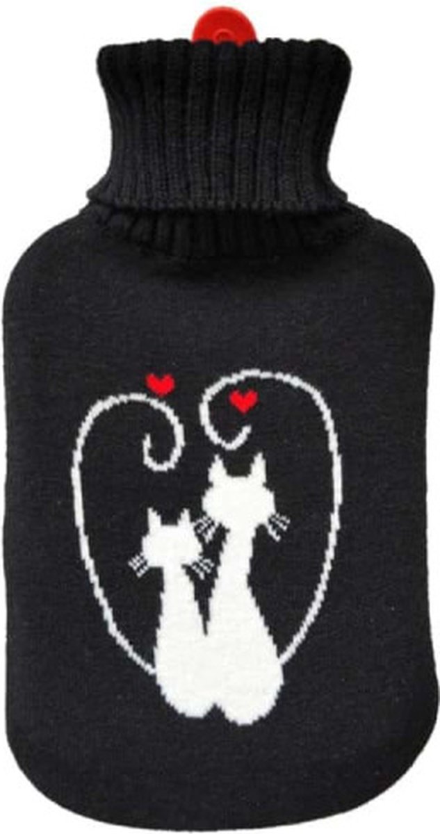 Goedkoopste Warmwaterkruik EDM - 2L - Kat in de liefde - 76779