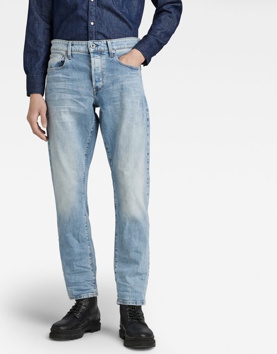 G-Star RAW Jeans 3301 Regular Tapered Jeans 51003 C052 8436 Lt Indigo Aged Men Size - W29 X L32
