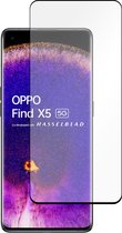 Cazy Screenprotector Oppo Find X5 Full Cover Tempered Glass - Zwart