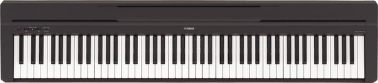 Foto: Yamaha p 45 digitale stagepiano zwart mat zwart