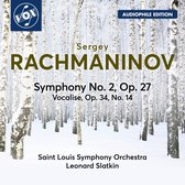 Saint Louis Symphony Orchestra, Leonard Slatkin - Rachmaninoff: Symphony No. 2, Op. 27 (CD)