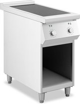 Royal Catering - Cuisinière à induction 17000 W 4 plaques de cuisson 260 °C Acier inoxydable Compartiment de rangement Royal Catering - Cuisinière à induction 17000 W 4 plaques de cuisson 260 °C Acier inoxydable Compartiment de rangement