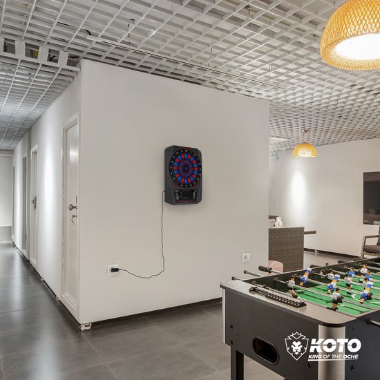 KOTO Royal Star 315, Elektronisch Dartbord, Dartbord met Softtip Darts, E-Darts Multiplayer, 48 spellen en meer dan 315 variaties, Professioneel Elektronisch Dartspel, DartSet. van KOTO — afbeelding 5
