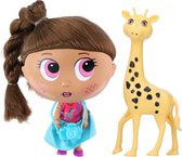 Ensemble poupée Eddy Toys - Avec Accessoires de vêtements pour bébé - 20x11x19cm - Thème Zoo