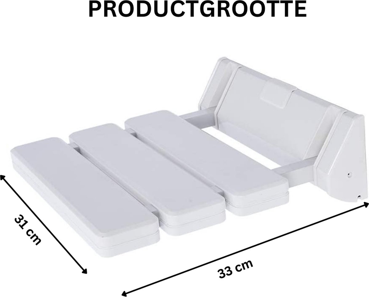 Douchekruk Opvouwbaar Douchestoel Inklapbaar Douchekruk