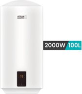 Aquamarin - Elektrische boiler - 100 liter - SMART - Antikalk - 2000W - Wit