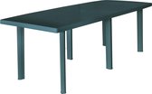 vidaXL Table de jardin 210x96x72 cm Plastique Vert