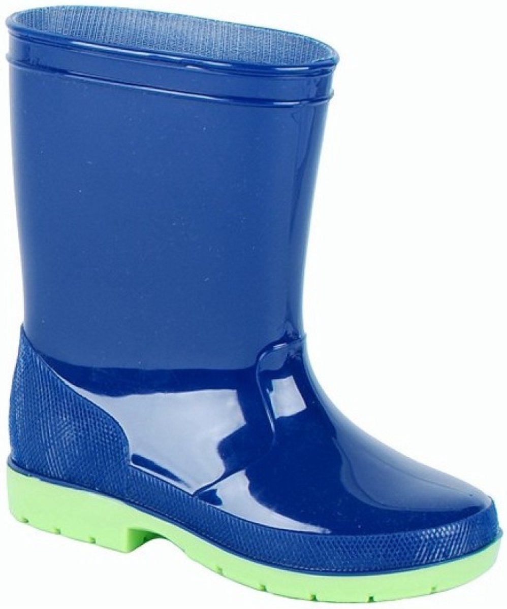 Donkerblauwe PVC Kinderregenlaars Luca 23