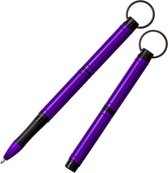 Backpacker Space Pen, aluminium anodisé violet avec porte-clés (# BP/ PP)