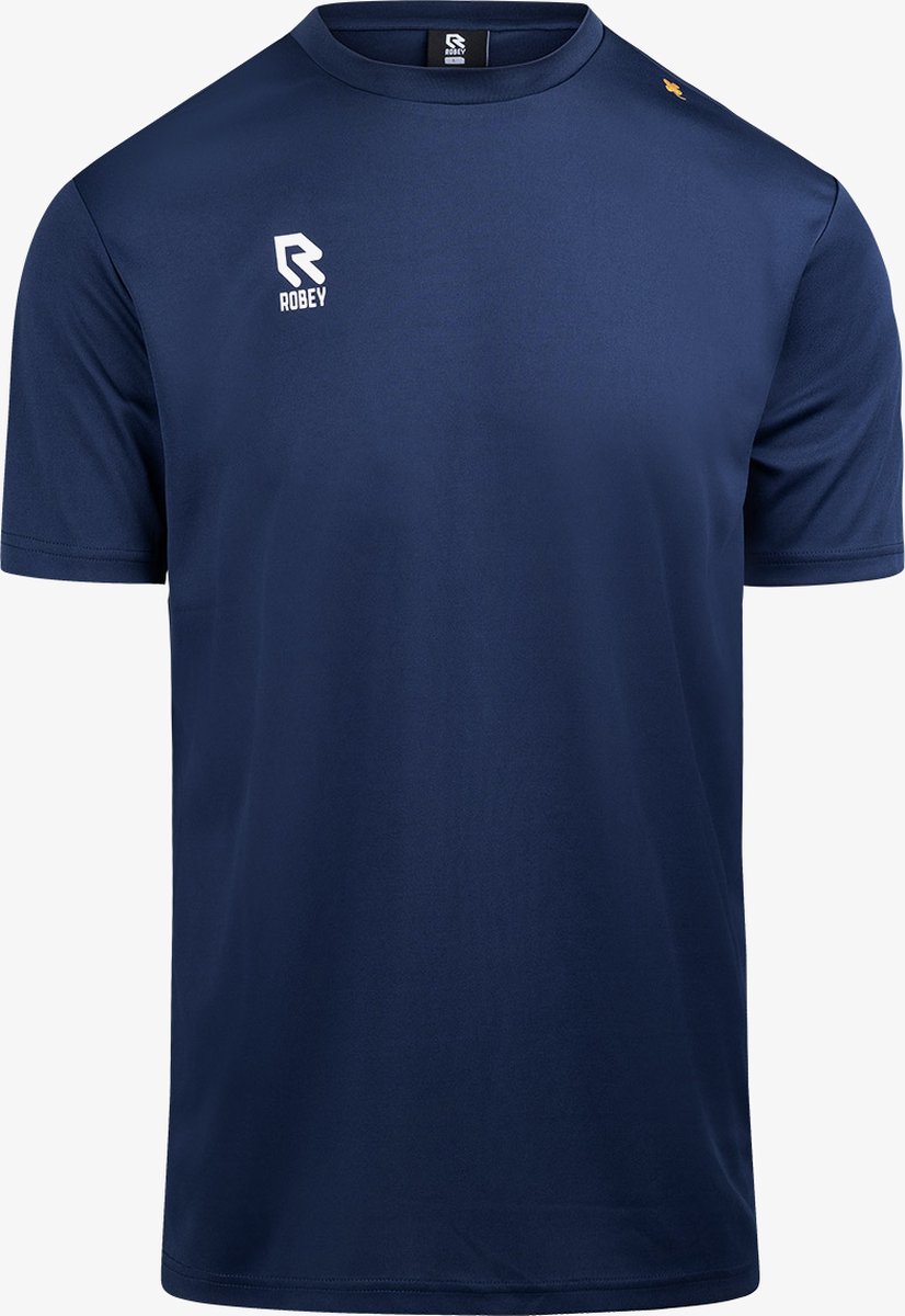 Robey Crossbar Shirt Korte Mouw Heren - Marine | Maat: 4XL