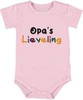 Opa's lieveling | Babyromper | rompertje | familie | family | opa | vader | meisje