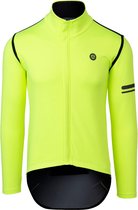 AGU Rain Jersey Fietsshirt Lange Mouwen Performance Heren - Geel - [M]