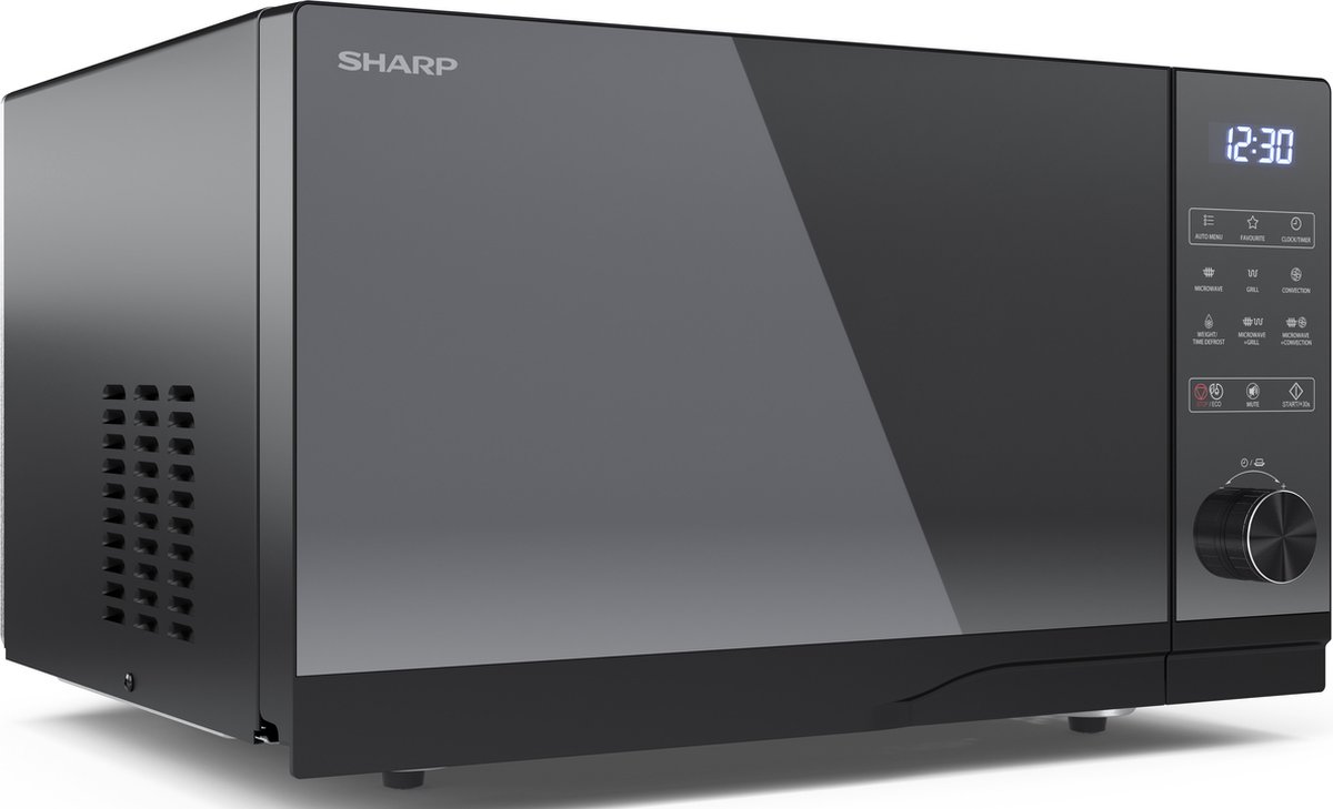 Sharp YC-GC52BE-B Flatbed combimagnetron met grill en heteluchtoven thumbnail 3