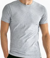 HL-tricot heren T-shirt korte mouw - 100% Katoen - 4XL - Grijs