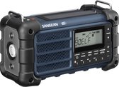 Sangean MMR-99 DAB+ en FM noodradio met Bluetooth, Blauw