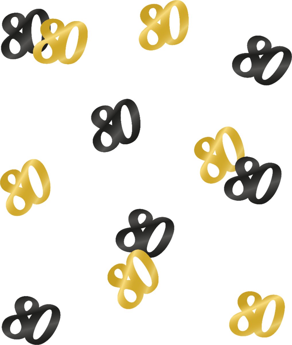 Classy party table confetti - 80