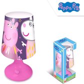 Peppa Pig Tafellamp - 18 cm - Roze