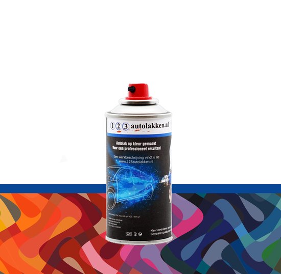 Kit Vernice Spray MG PRIME Per Renault 676 Noir Nacre – Bomboletta Base Nero Perlato Metallizzato 400ml + Trasparente, Made In Germany