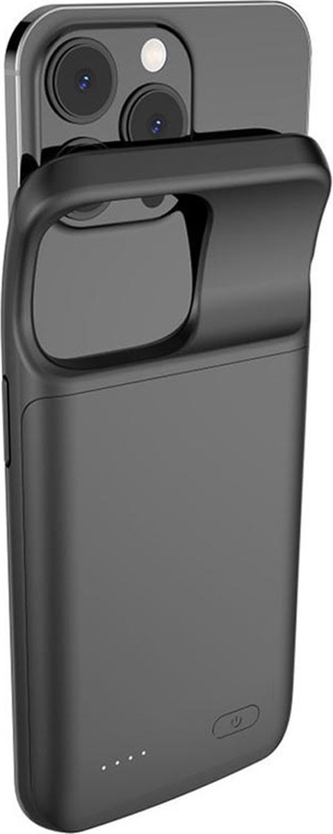 HETP Akku Hülle für iPhone 14 Pro, [7200 mAh] Wiederaufladbar Batterie Ladehülle Akku mit Schutzfolie, Tragbares Batterieladegerät Hülle Leistungsstarke Power Bank für iPhone 14 Pro [6,1 Zoll]-Rosa