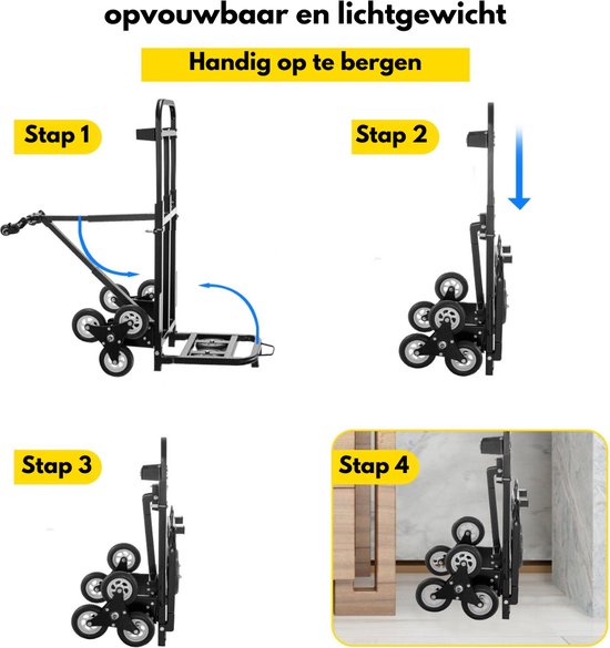 Apparaten steekwagen 11052 met trappensterren