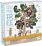 Londji Omkeerbare puzzel - My tree - 100 st.